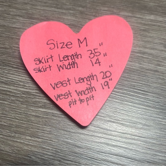 Willow Ridge Cottage core Pink and Purple Tiered Maxi Skirt & Vest Size Medium - Picture 16 of 16